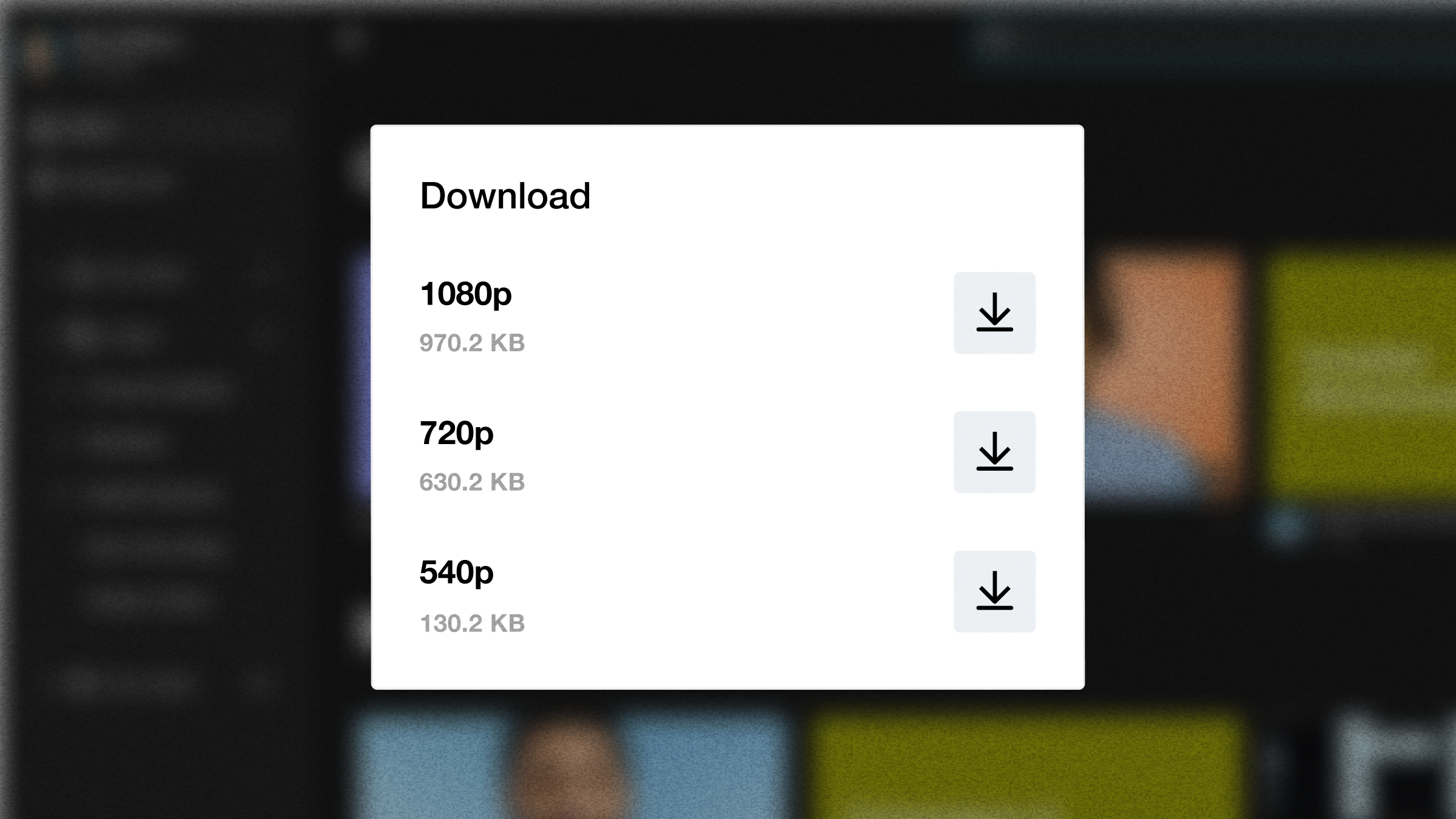 Download Vimeo video high definition formats like 1080p resolution.