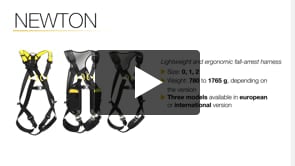 NEWTON - lightweight and ergonomic fall-arrest harness