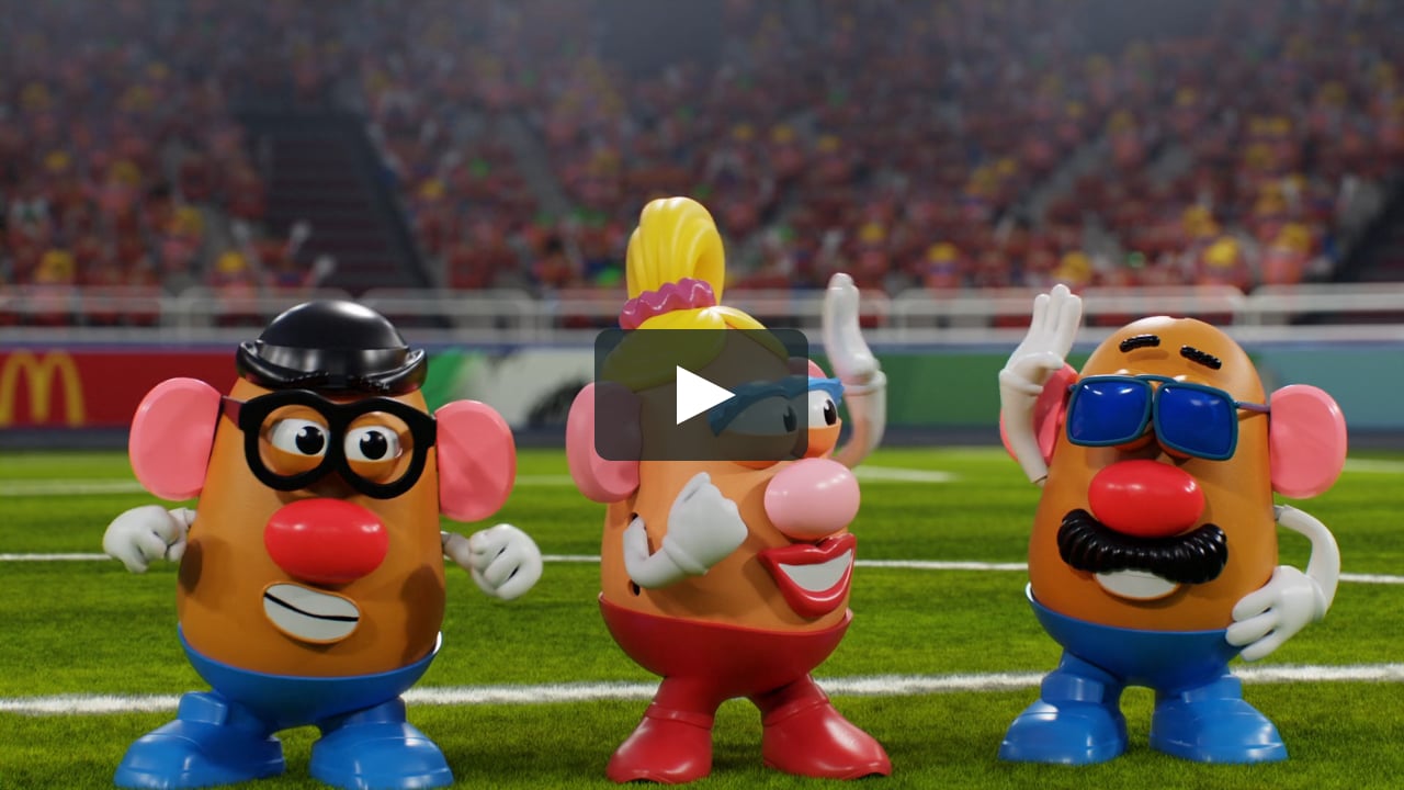 McDonald's Happy Meal Toy 2020 UK Mr Potato Head Football themed toys & books 