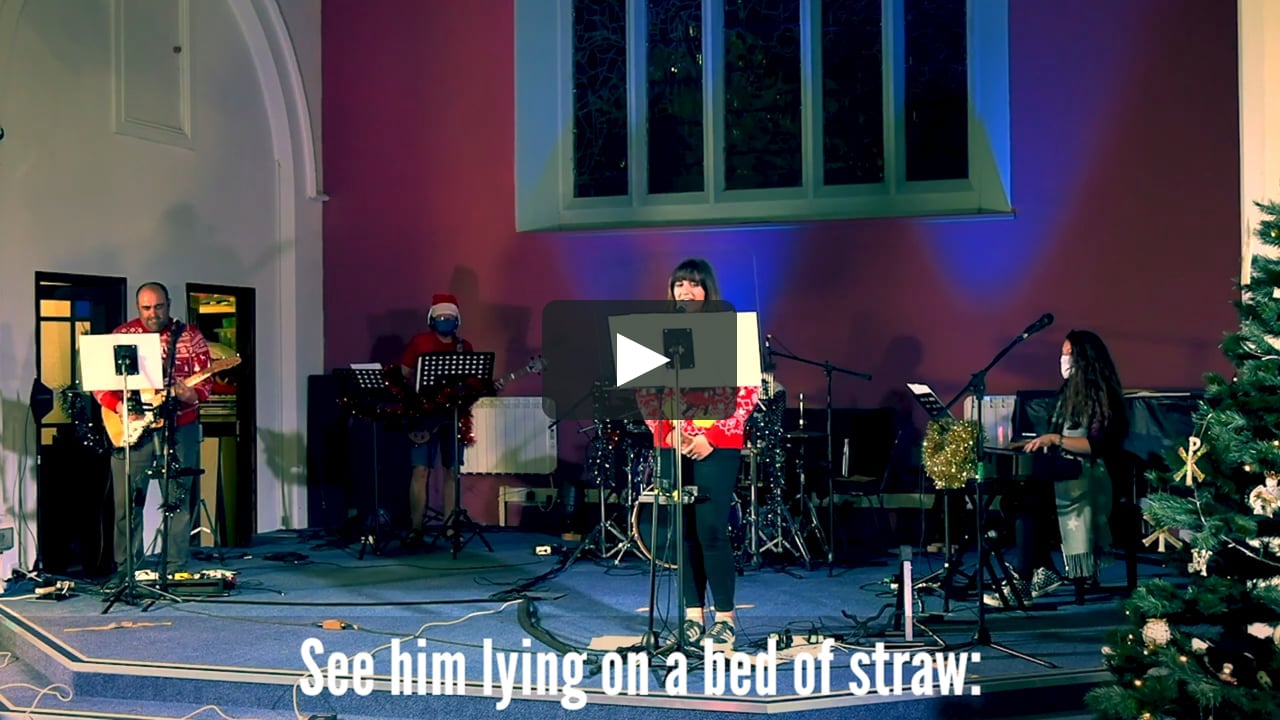 see him lying on a bed of straw calypso carol hope bc on vimeo
