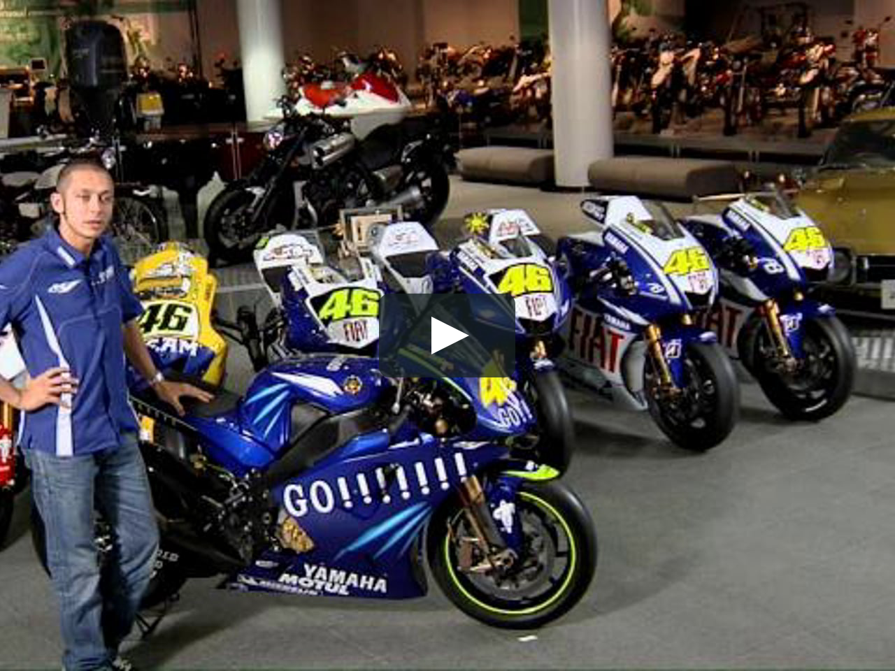 Valentino Rossi talks about the Yamaha M1 from 2004-2009 on Vimeo