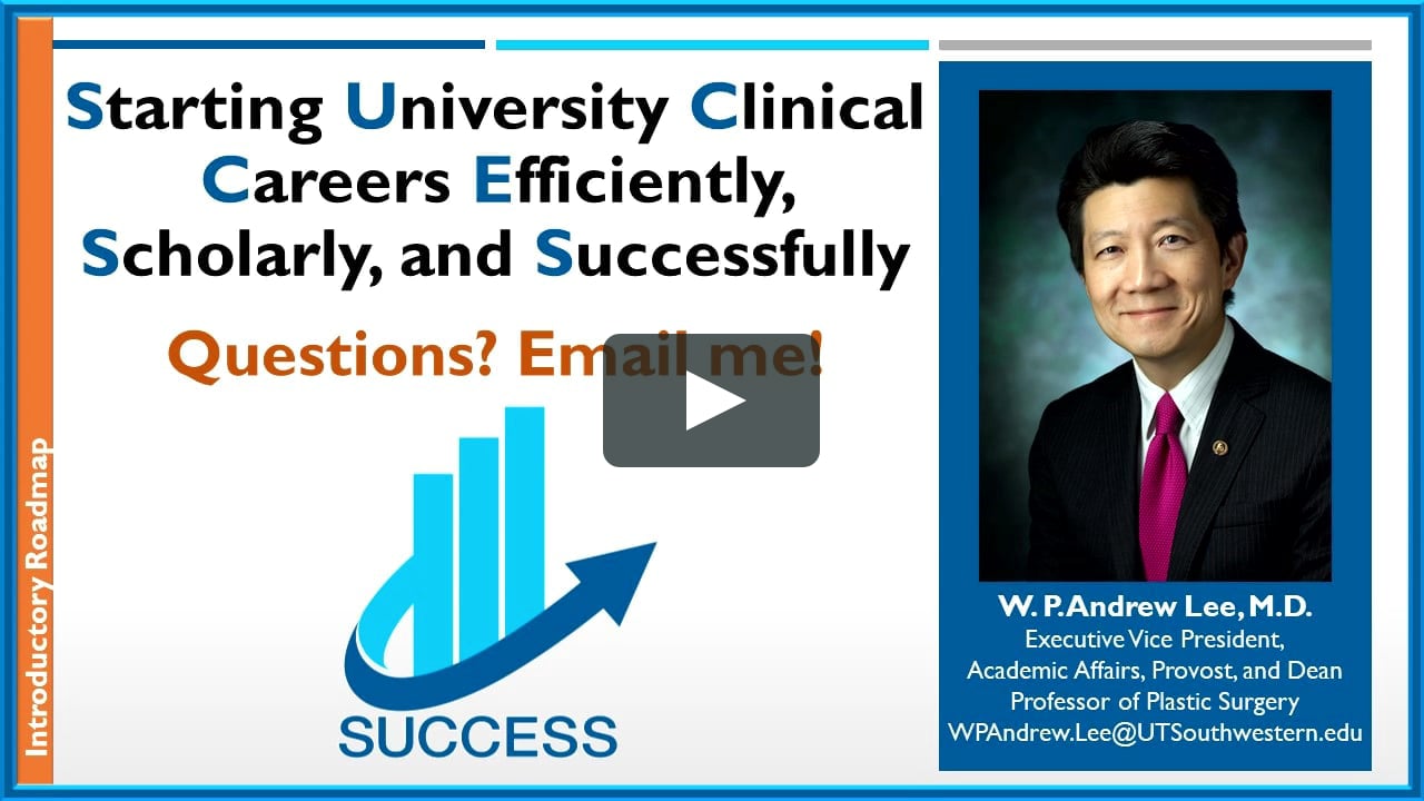SUCCESS presentation: W. P. Andrew Lee, . on Vimeo