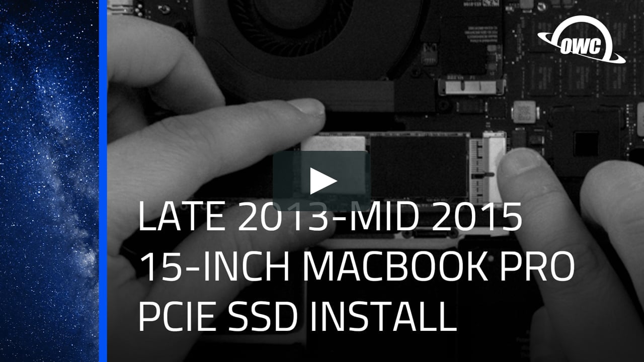 to Upgrade the PCIe SSD in a 15-inch MacBook Pro w/ display (Late Mid 2015) on Vimeo