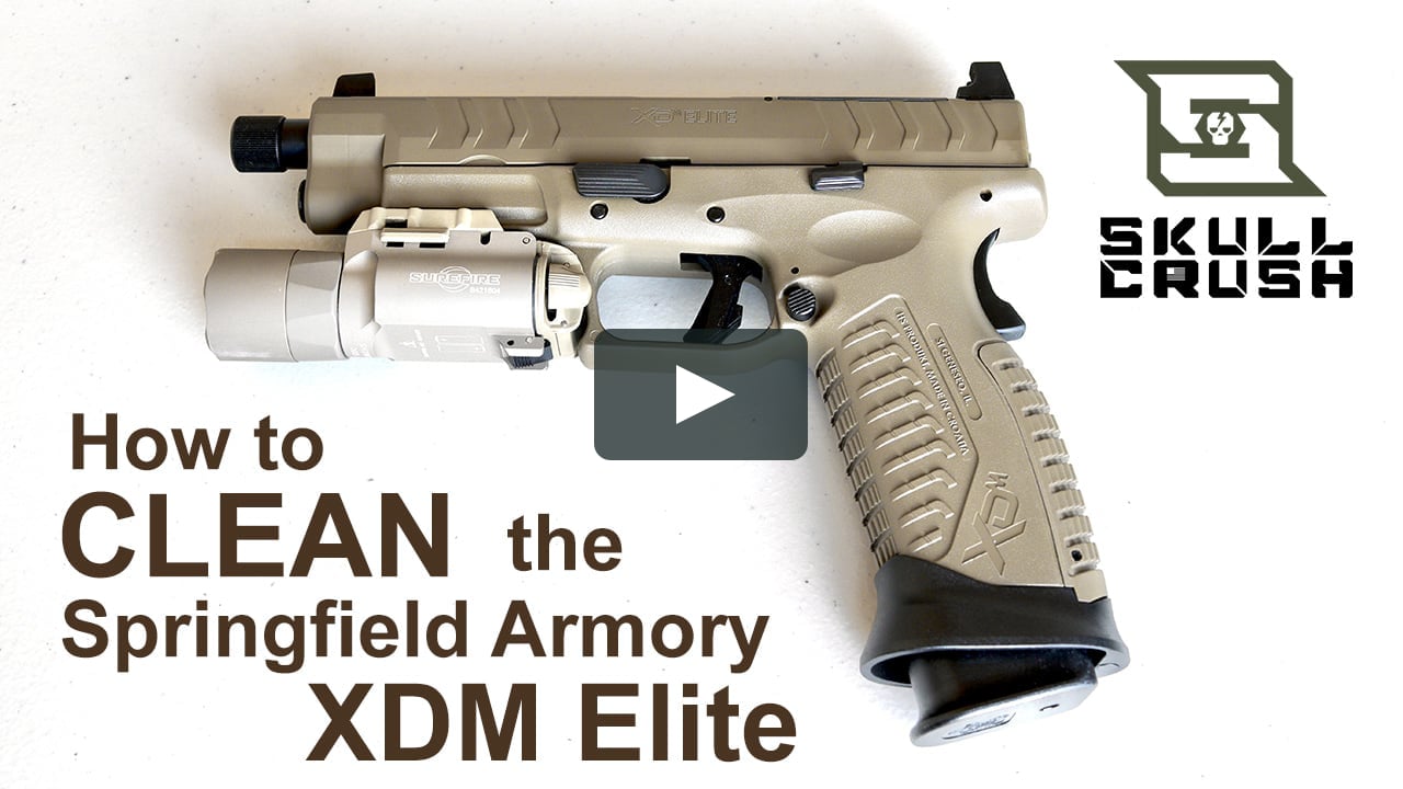 How To Clean The Springfield Armory Xdm Elite On Vimeo