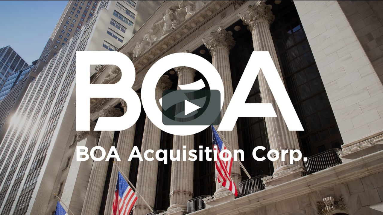 Boa Acquisition Corp. (Nyse: Boas.U) Rings The Closing Bell® On Vimeo