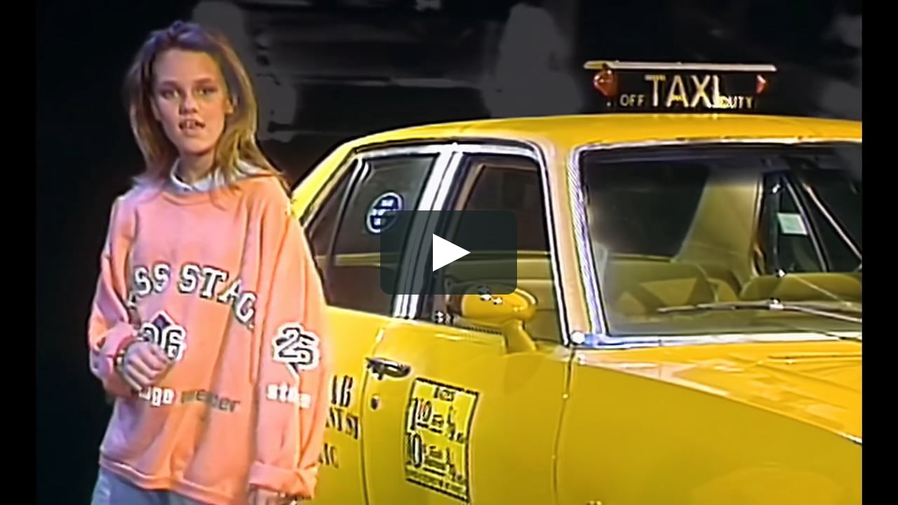 Такси такси поет девушка. Vanessa paradis Joe le Taxi 1987.