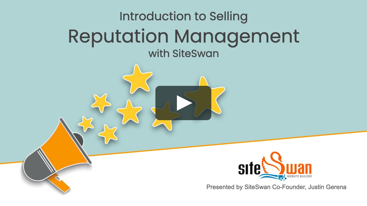 Introduction to Selling Reputation Management