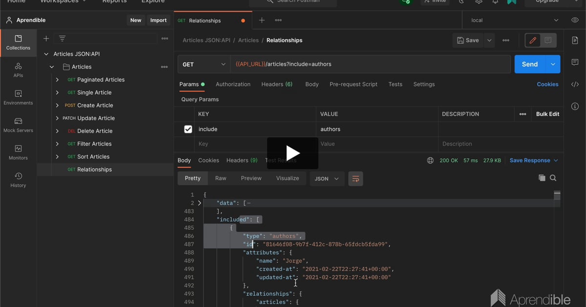 50. Cómo utilizar parámetros de URL en Postman - Parte 2