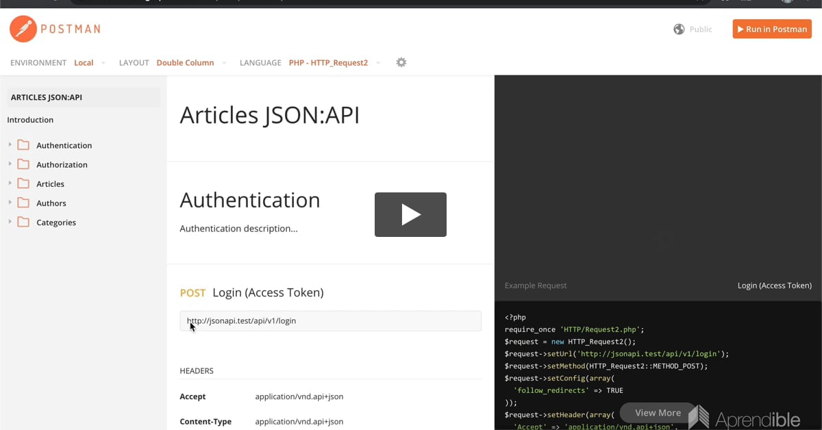 51. Cómo generar la documentación de una API con Postman