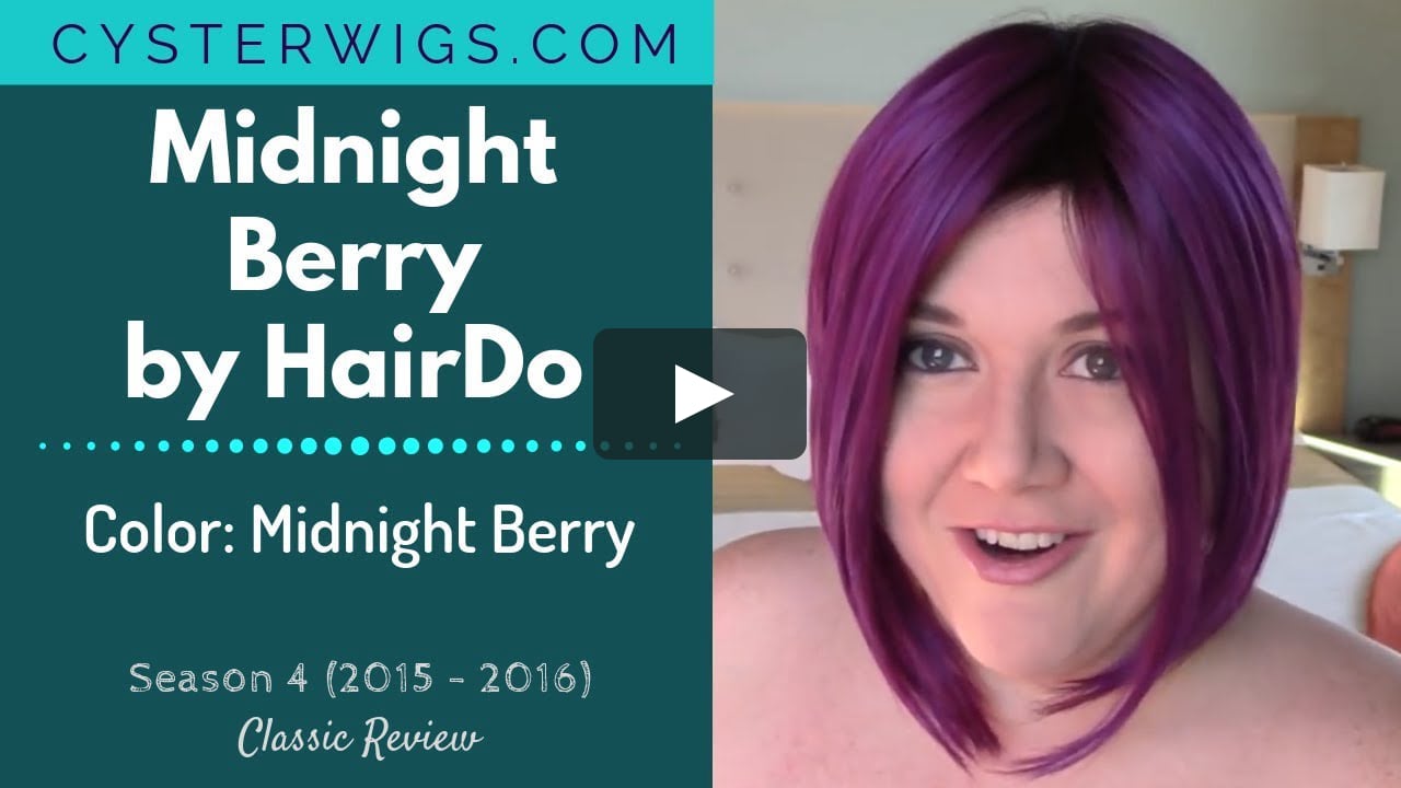 CysterWigs Wig Review: Midnight Berry by HairDo [S4E314 2016] on Vimeo