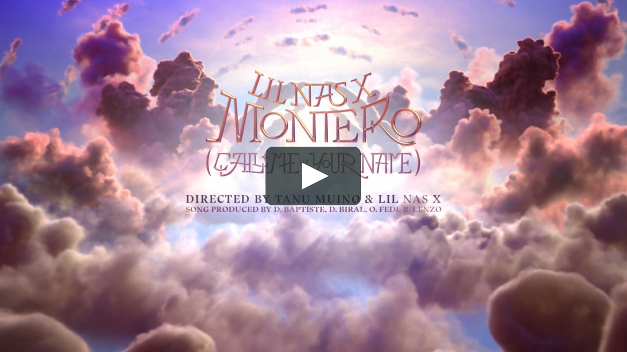 Lil Nas X Montero Call Me By Your Name On Vimeo Lil Nas X Montero Call Me By Your Name On Vimeo
