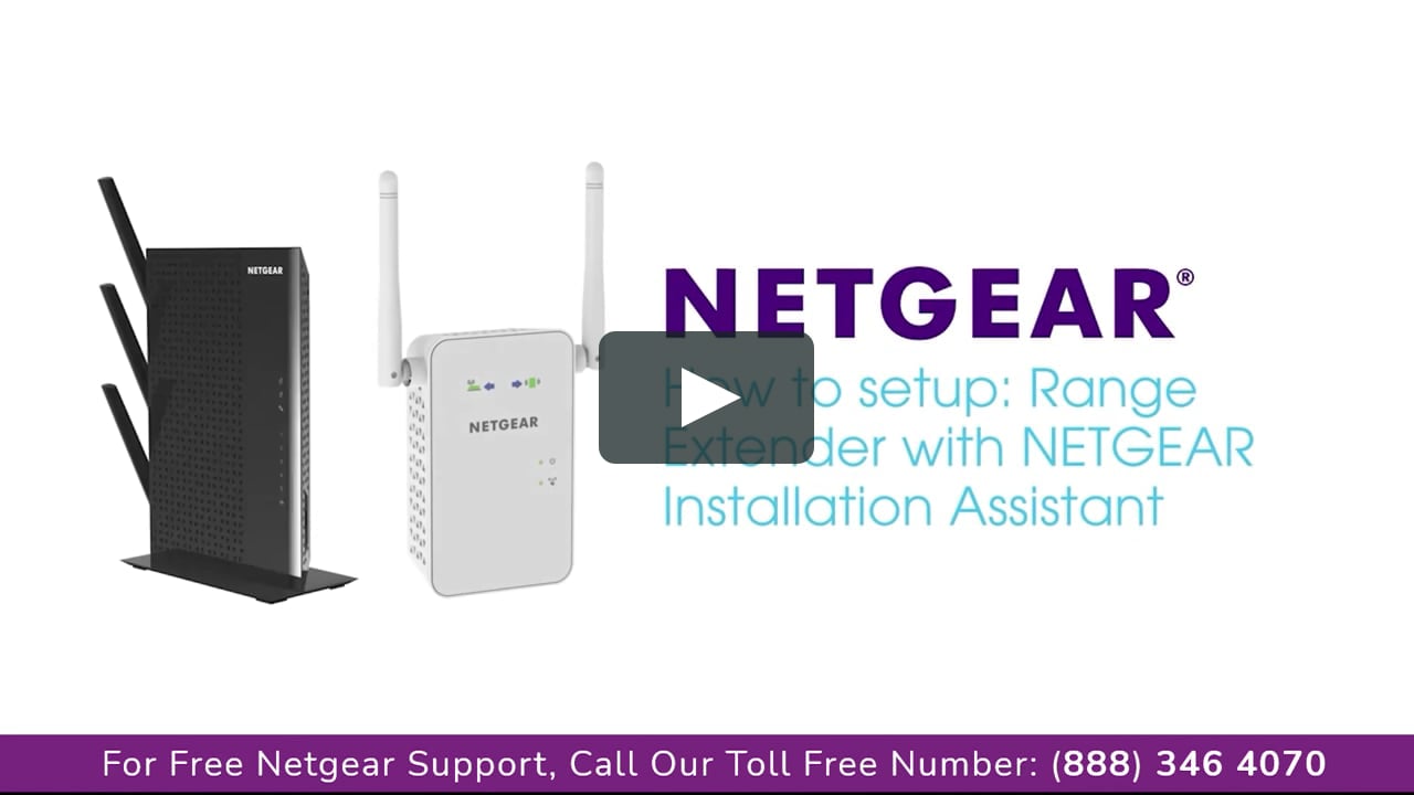 Wifi Range Extender Setup | Netgear Installation Assistant on Vimeo