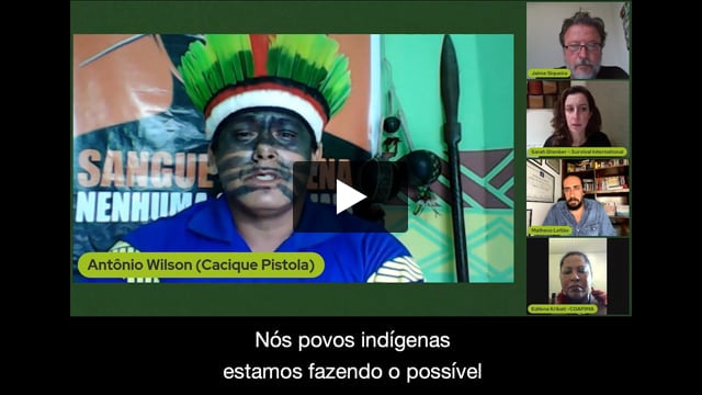 Melhores momentos da live "Indígenas Guardiões da Floresta: Caminhos e Possibilidades"