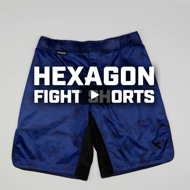 Hayabusa Hexagon Fight Shorts  MMA & Boxing Shorts • Hayabusa