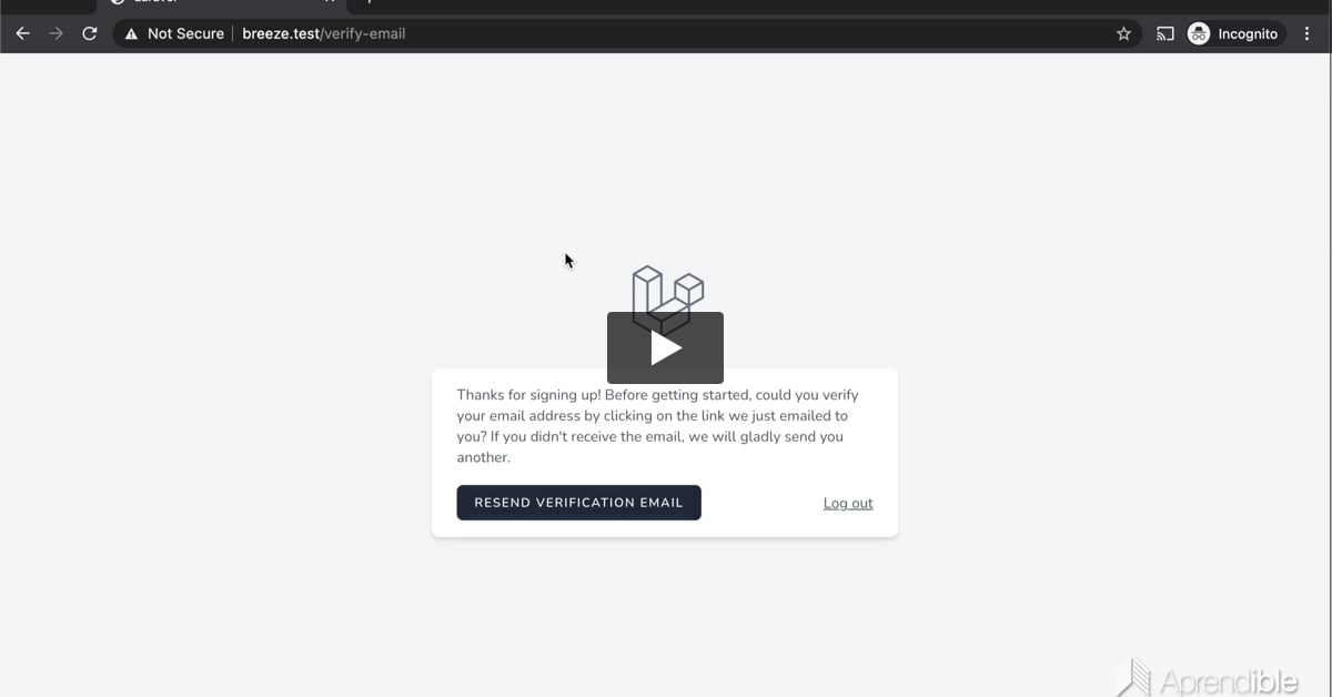 8. Laravel Breeze: Cómo habilitar y personalizar la verificación de email