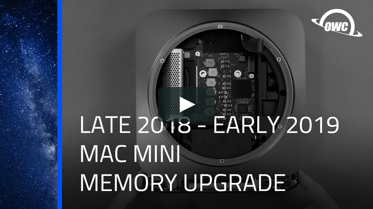How Upgrade the Memory in the 2018 Mac mini and 2019 Mac mini on