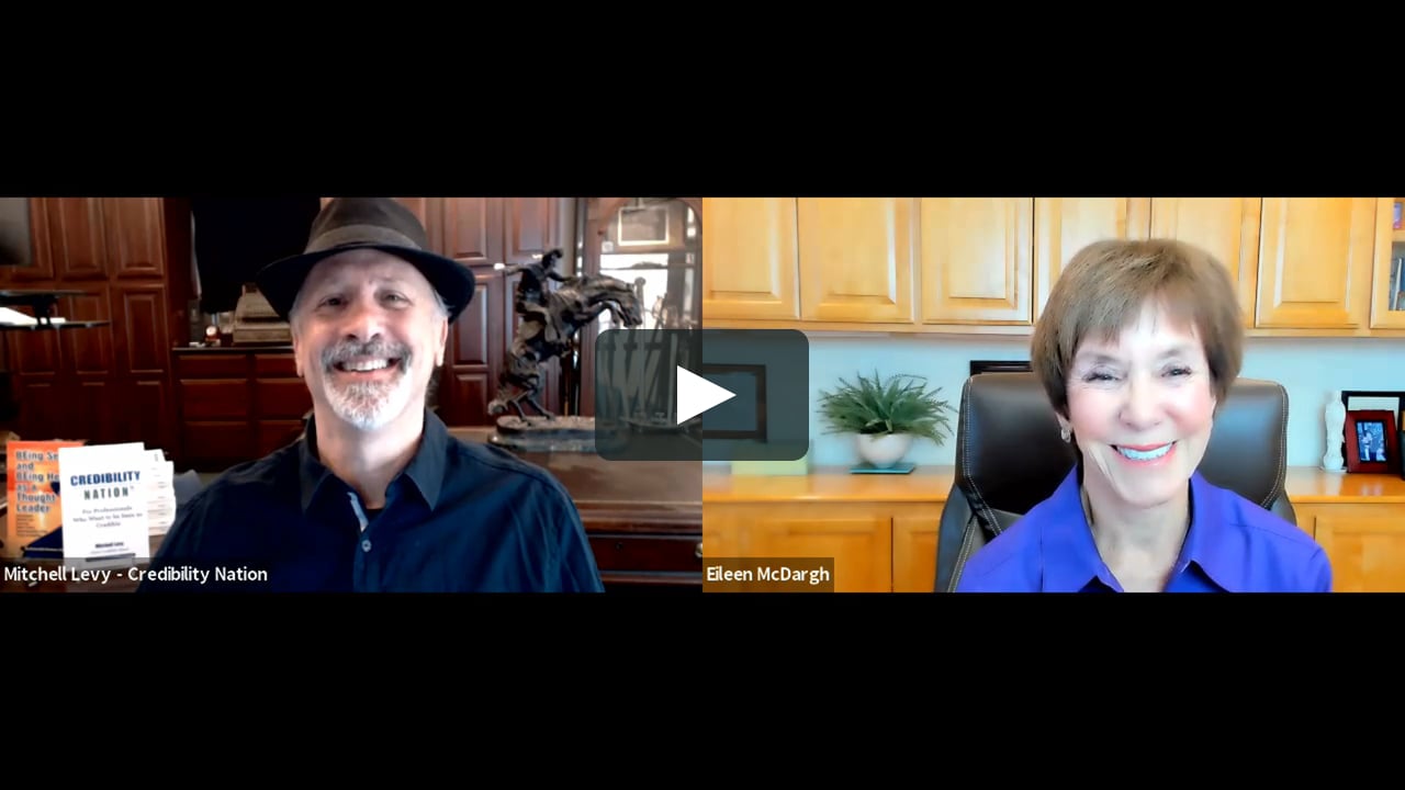 Eileen McDargh on Optimizing Human Energy | TLL Credibility Ep. 734 w/ Mitchell  Levy on Vimeo