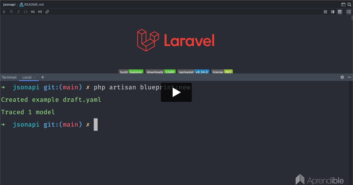 4. Cómo crear el esquema de bases de datos en Laravel con Blueprint
