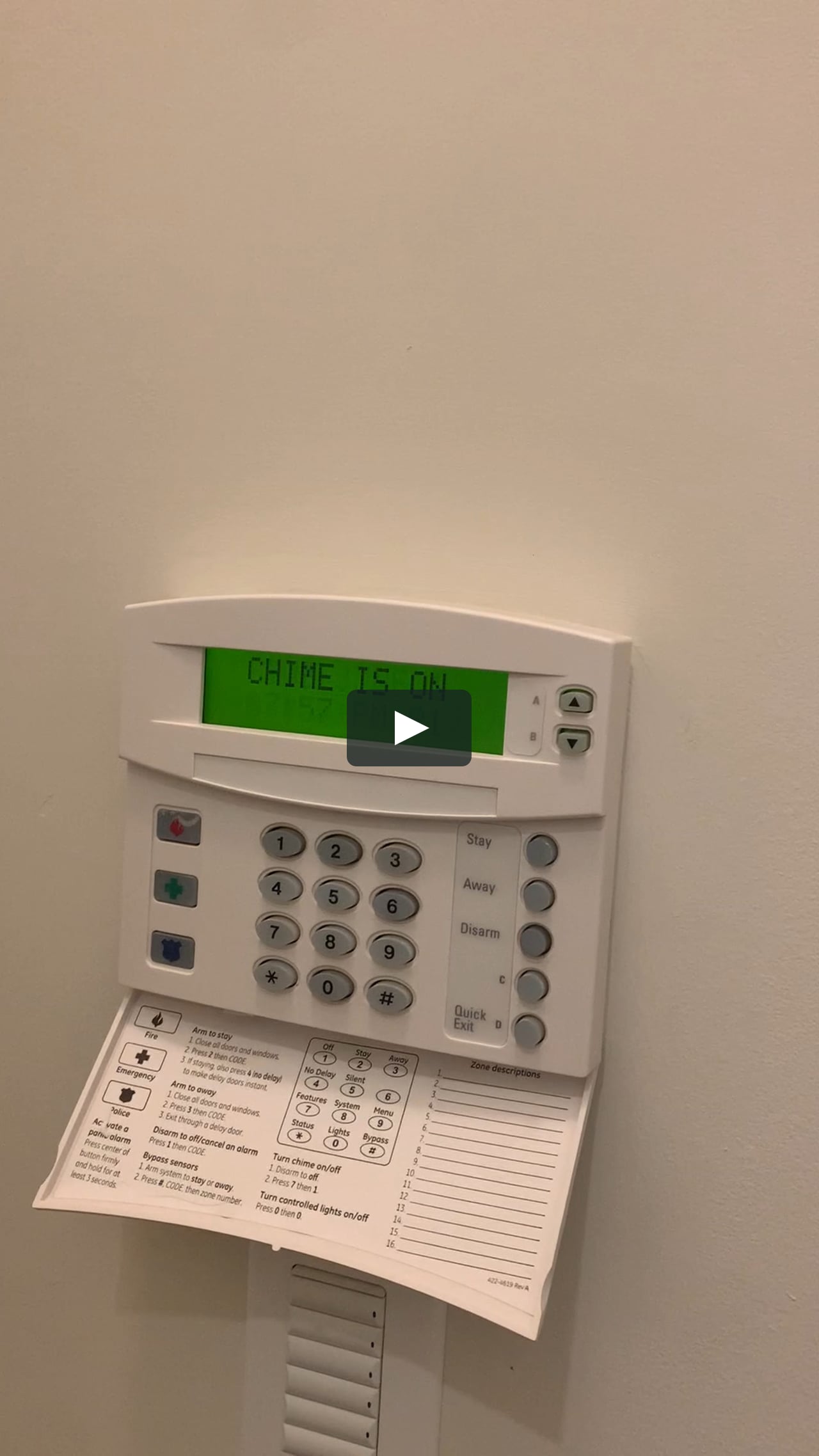 How To Arm To Away Security Alarm System On Vimeo How To Arm To Away Security Alarm System On Vimeo