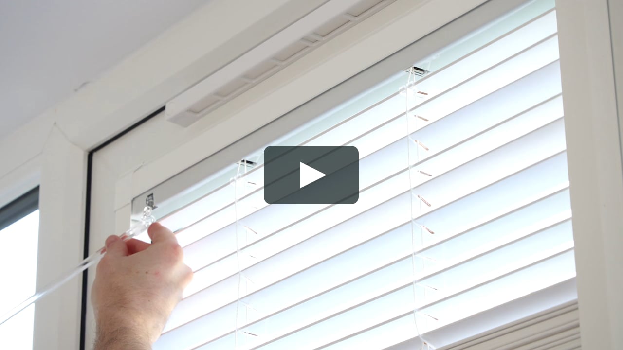 How To Fit Perfect Fit Blinds on Vimeo
