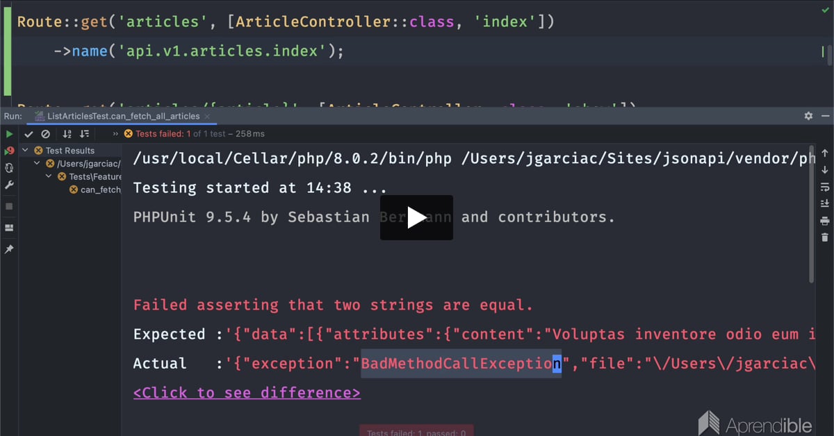 6. Implementando la ruta para obtener todos los artículos
