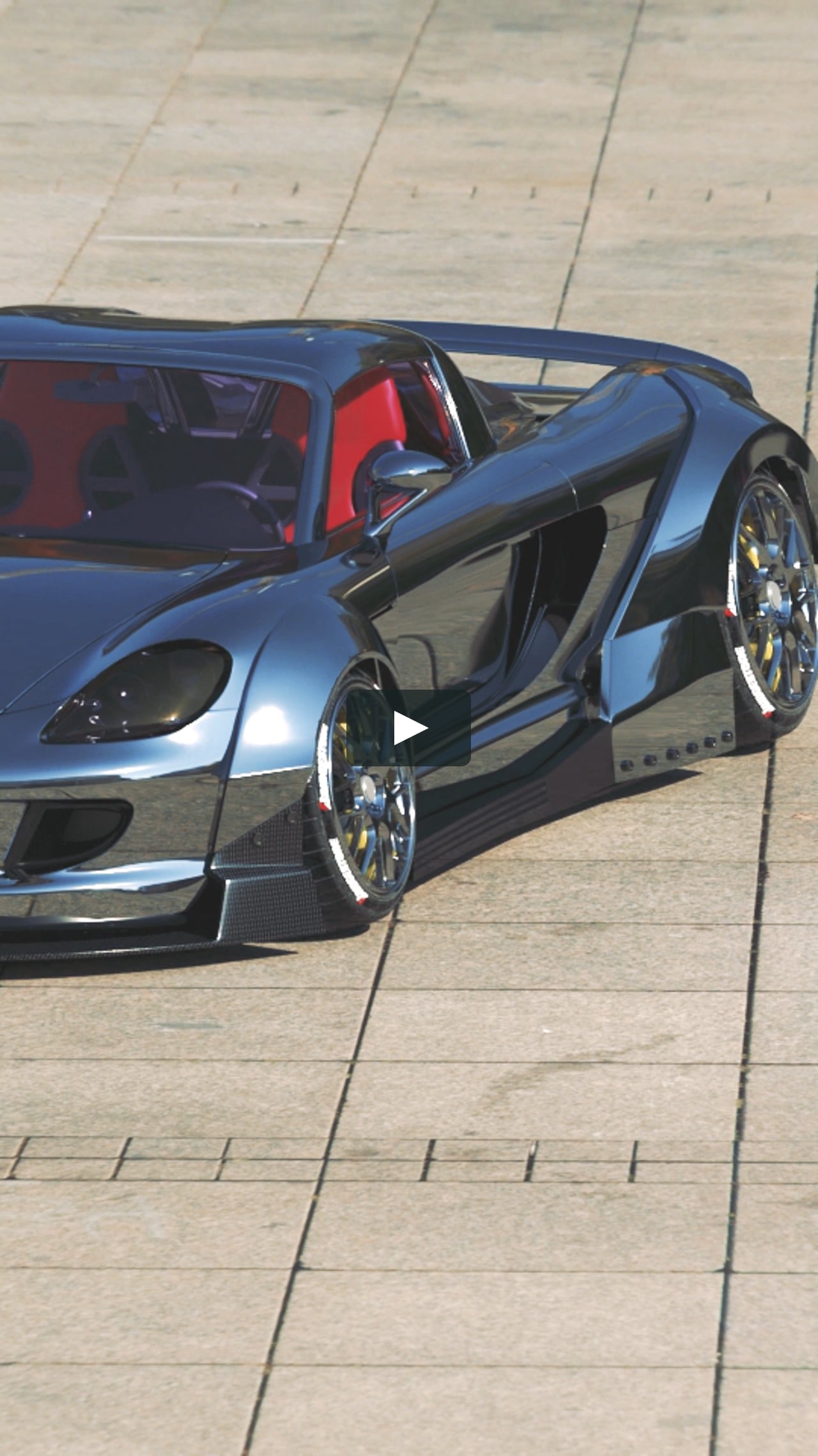 Porsche Carrera GT Widebody 3d Concept Render on Vimeo