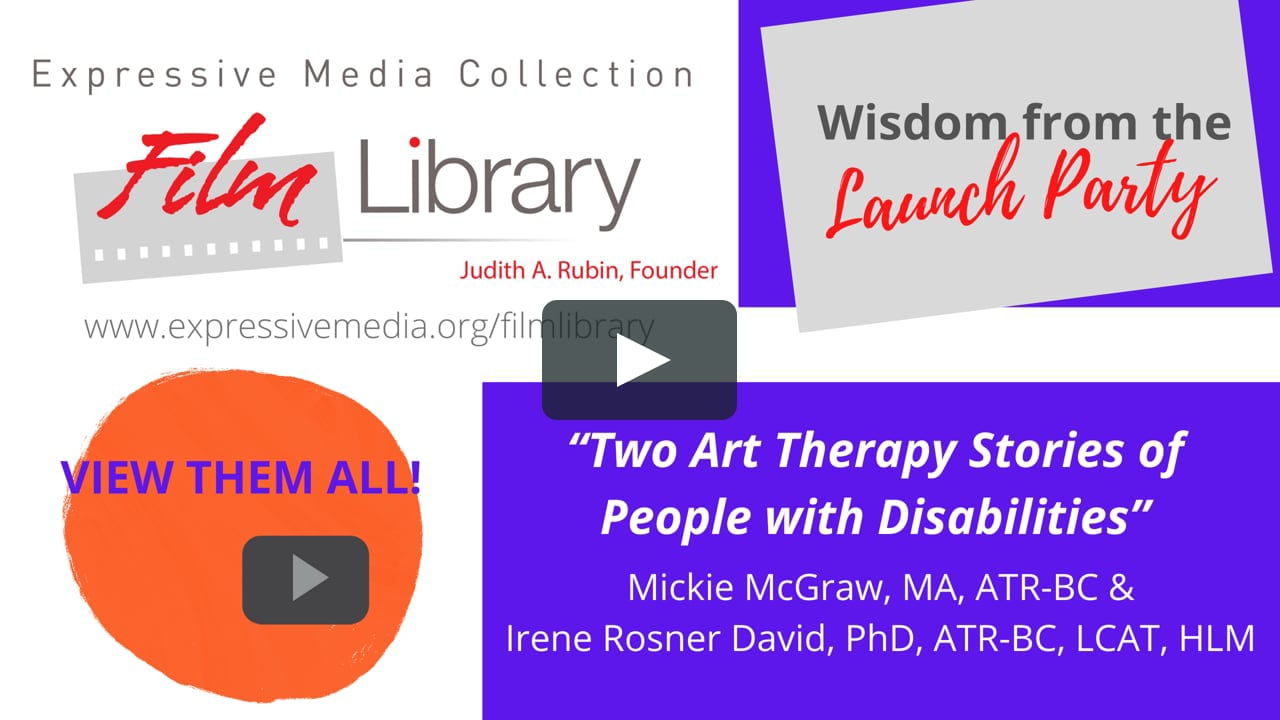 Mickie Mcgraw Irene Rosner David Two Art Therapy Stories Of People With Disabilities On Vimeo