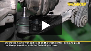 Replacement of a suspension ball joint