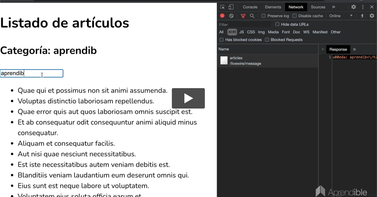6. Data Binding en Livewire