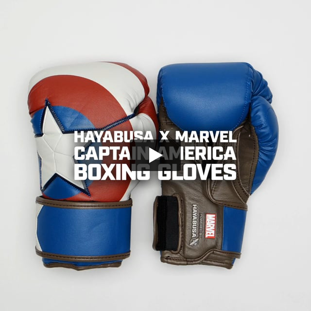 Captain America Boxing Gloves | Marvel Hero Elite • Hayabusa
