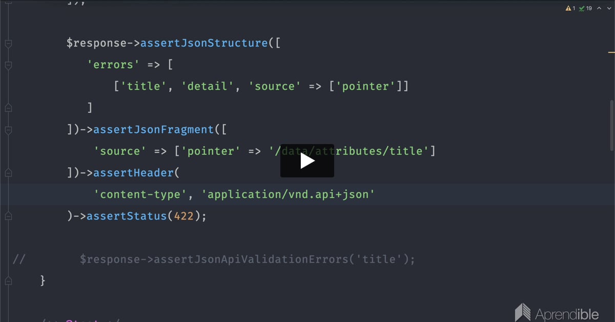 12. Extendiendo la clase TestResponse utilizando macros