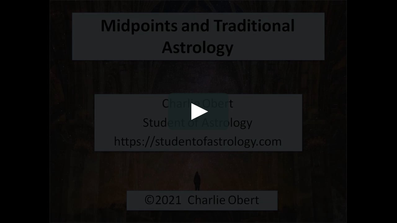 Midpoints and Traditional Astrology