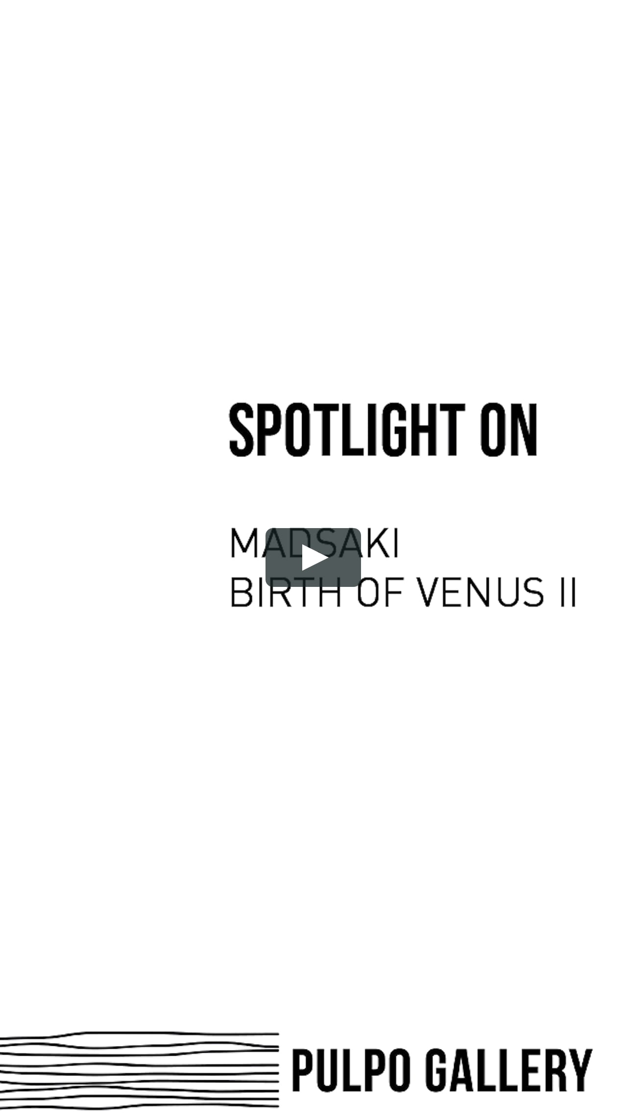 MADSAKI Birth of Venus II-