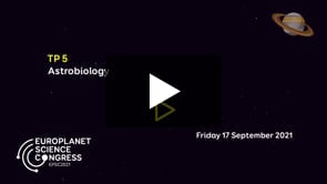 Vimeo: EPSC2021 – TP5 Astrobiology