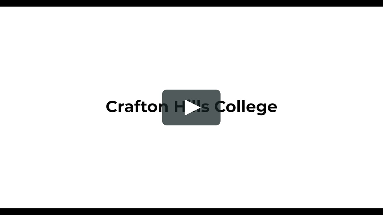Crafton Hills College Video #2