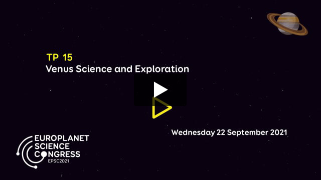Vimeo: EPSC2021 – TP15 Venus Science and Exploration