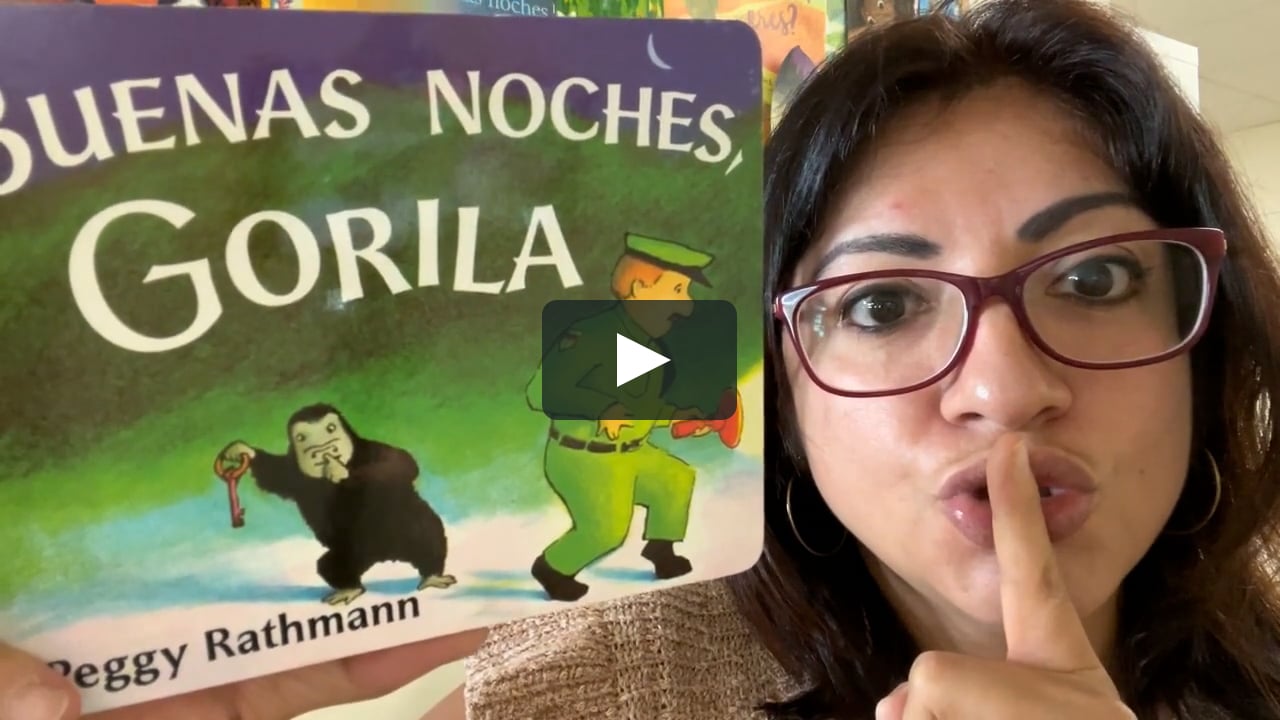 Buenas noches, Gorila” por Peggy Rathmann Hora de Cuentos on Vimeo