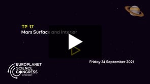 Vimeo: EPSC2021 – TP17 Mars Surface and Interior