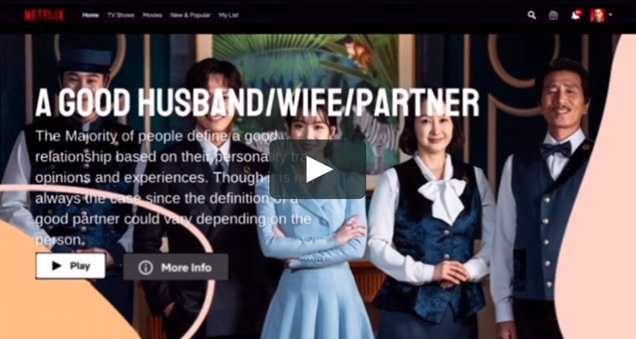 A good husband/wife/partner (Group9) on Vimeo photo