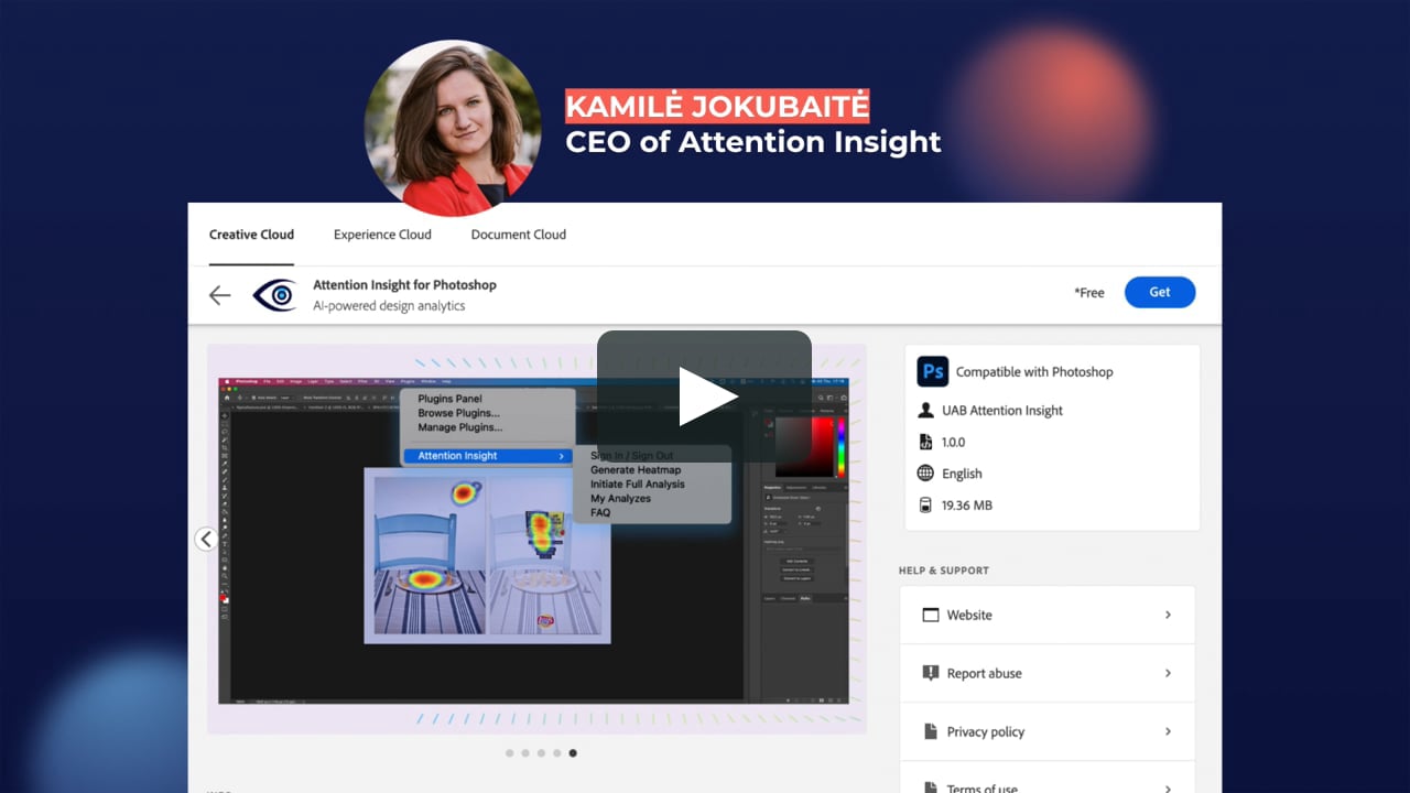UXP Plugin Developer Showcase AttentionInsight_Attention