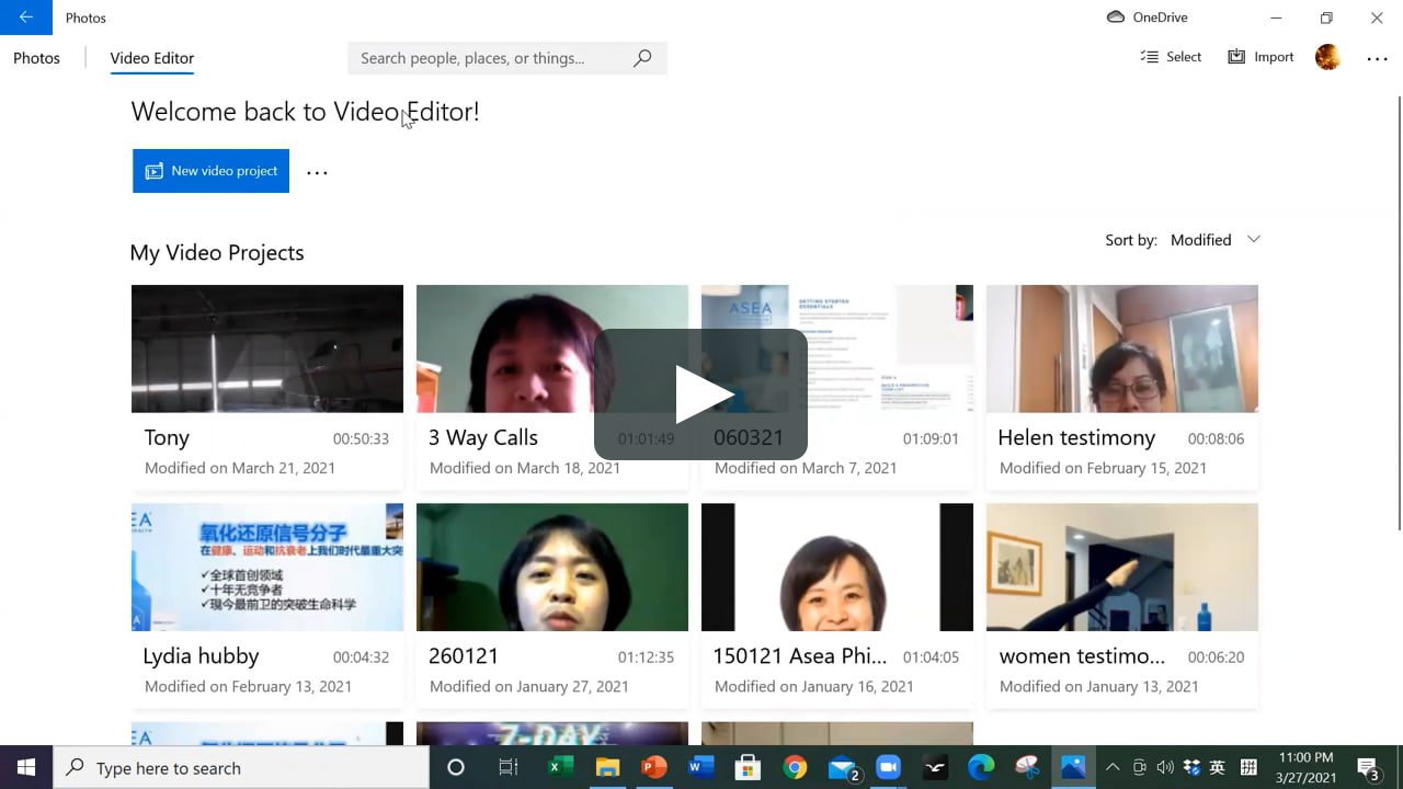 edit a video on vimeo