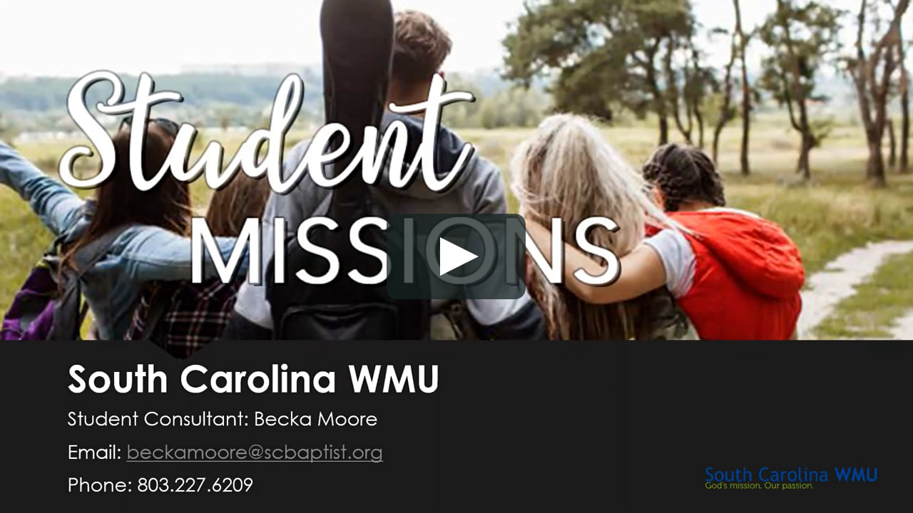 SC WMU Student Training Video 2021.mp4 on Vimeo