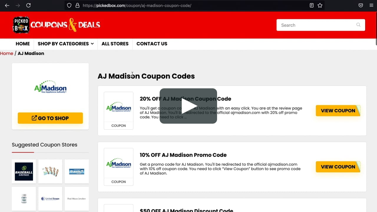 AJ Madison Coupon Code.mp4