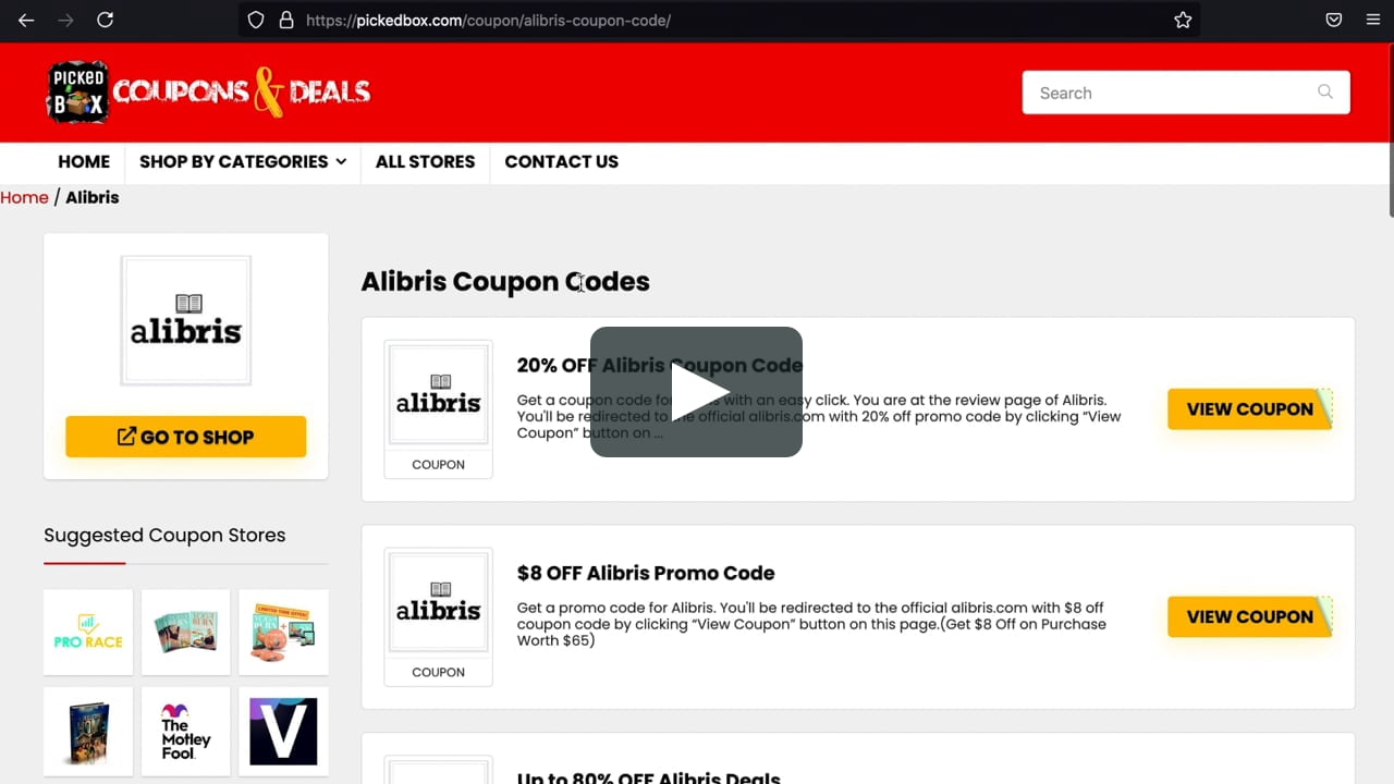 Alibris Cupon Code.mp4 on Vimeo