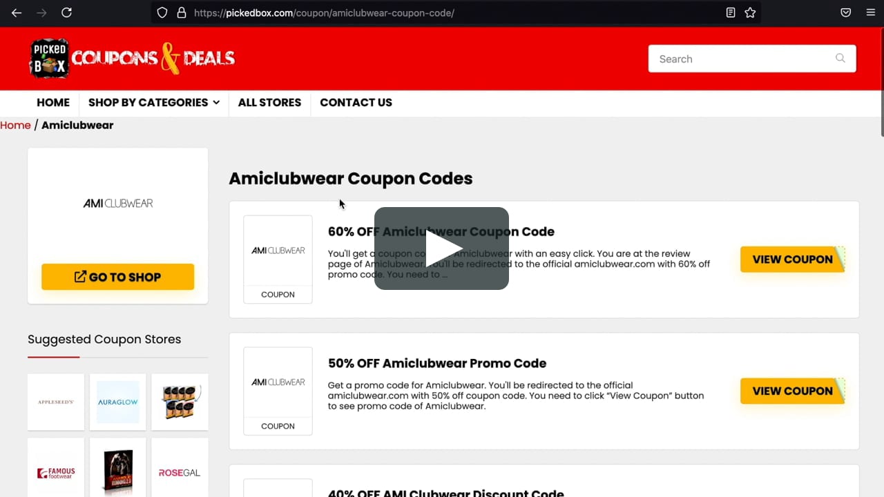 Amiclubwear Coupon Code.mp4 on Vimeo