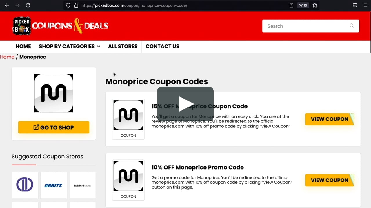 Monoprice Coupon Code & Discount Promo