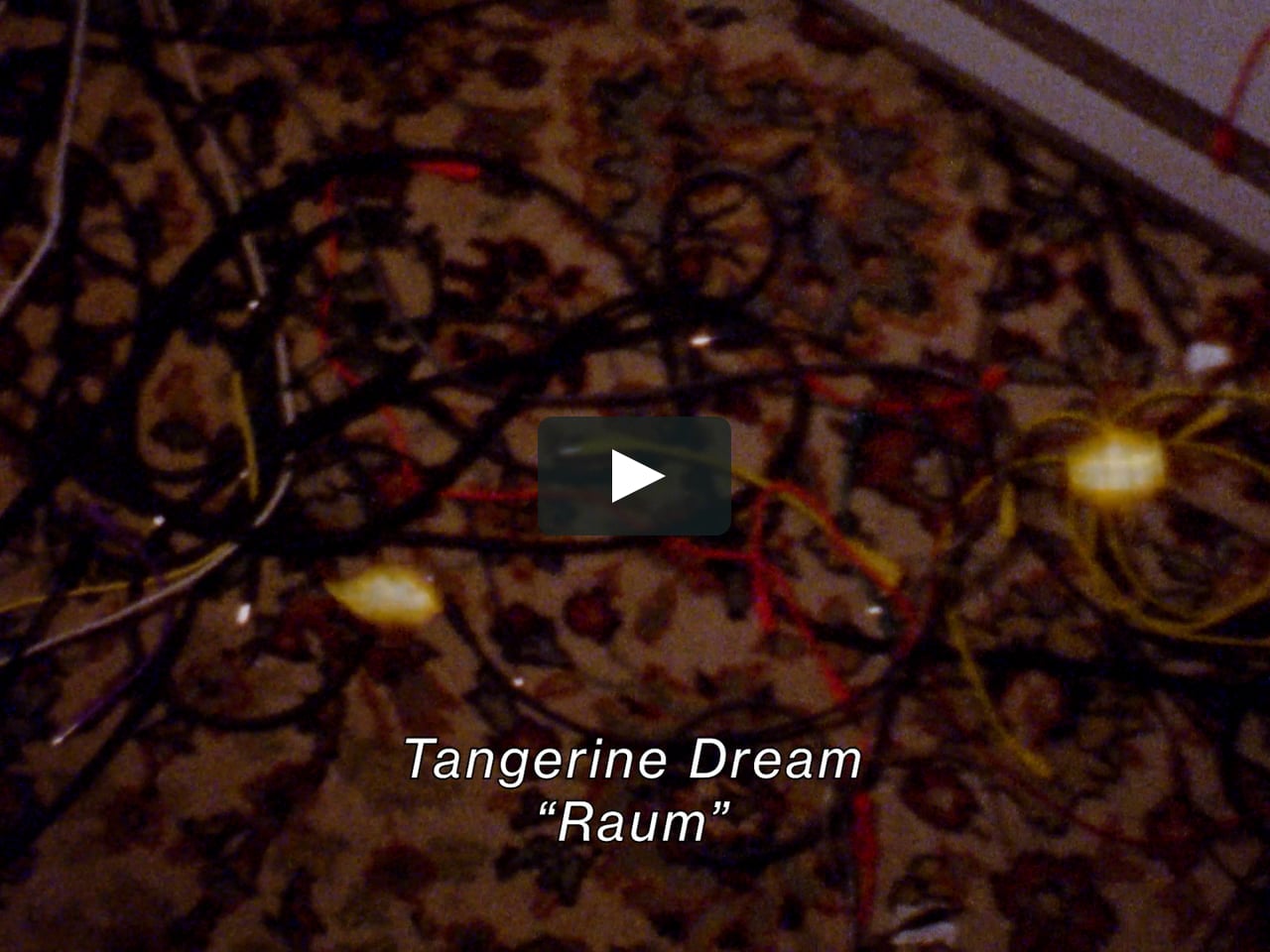 Tangerine Dream Raum [Single Edit] (Official Music Video) on Vimeo