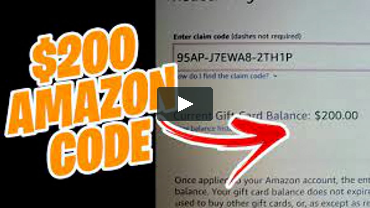 Free Amazon Gift Card Codes