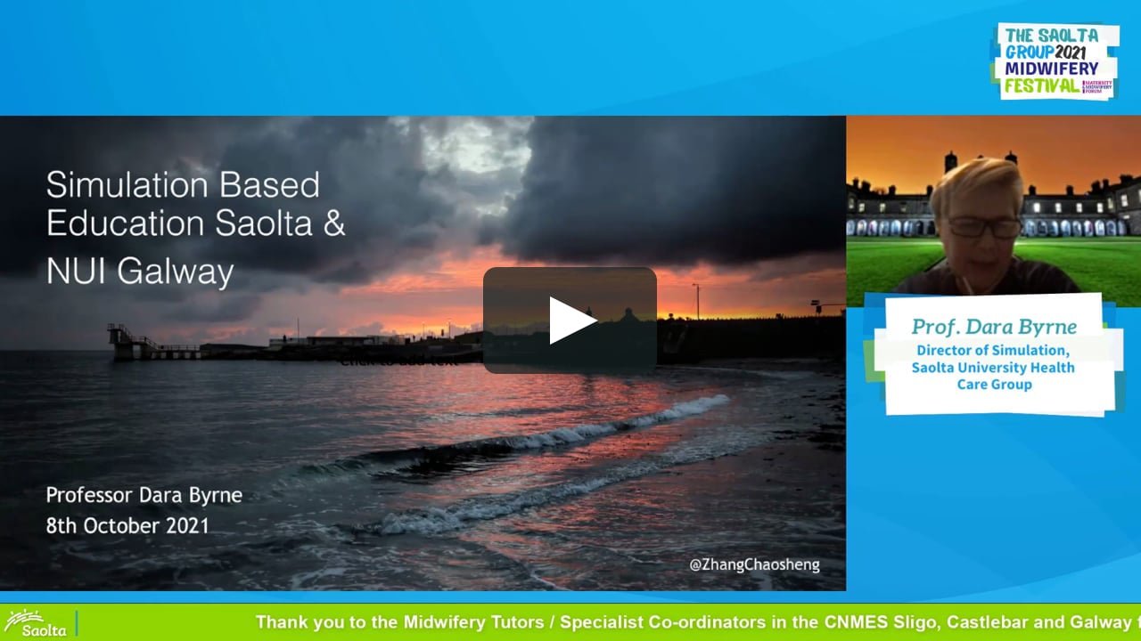 Professor Dara Byrne - Simulation Based Education in the Saolta Group on Vimeo