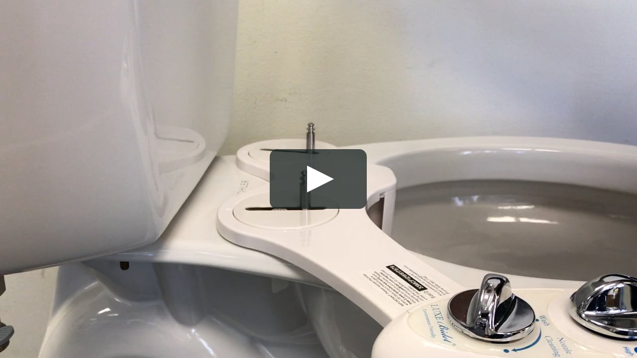 How to uninstall your toilet seat and bidet on Vimeo